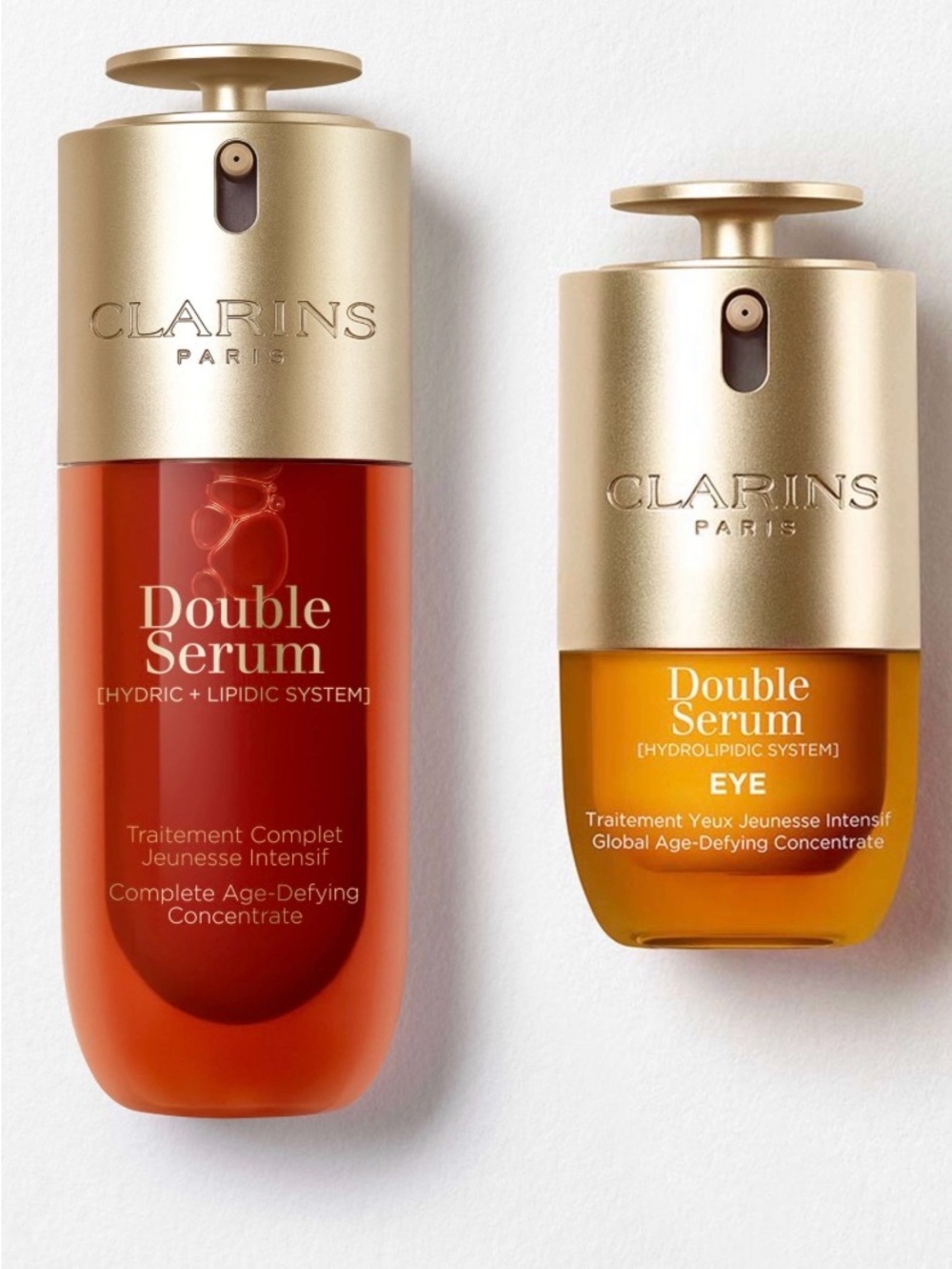 Clarins Double Serum & Double Eye Duo NEW Full Size